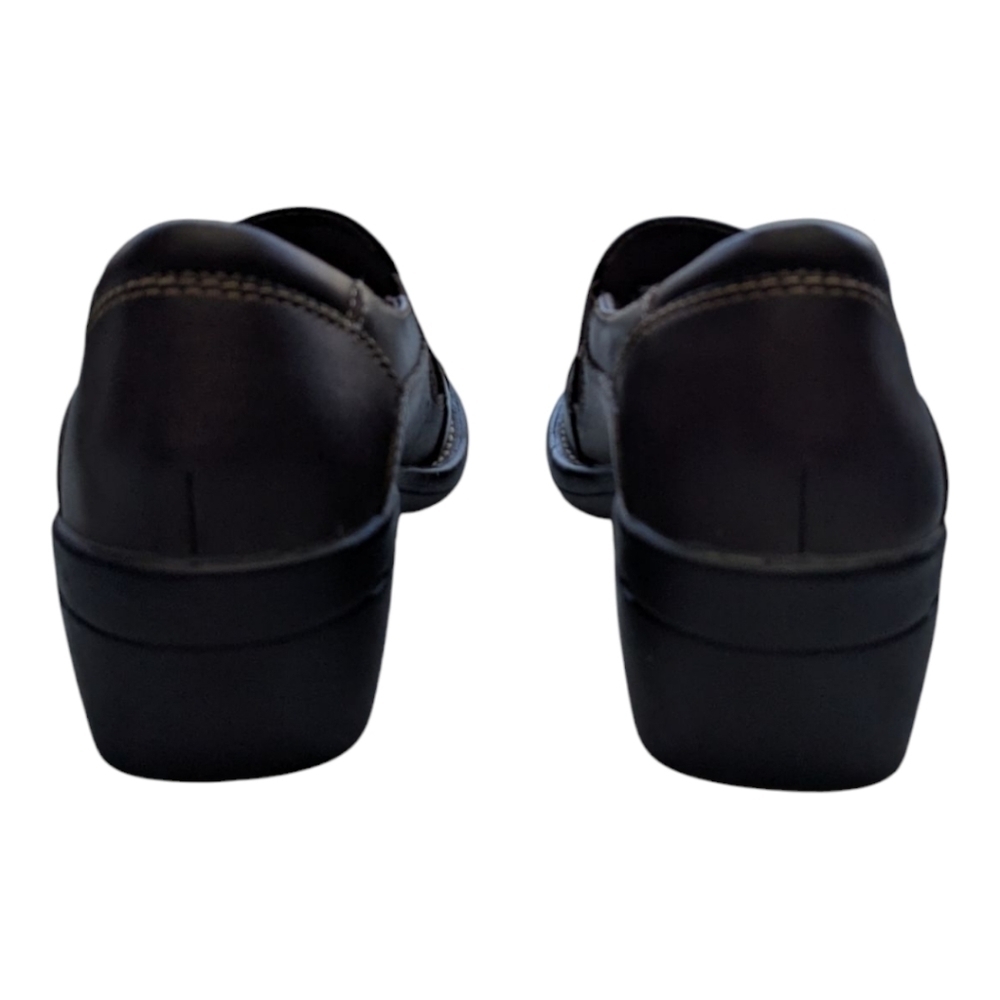 Earth Spirit Gelron 2000 Brown Leather Loafer Slip On Shoe 6 Memory Foam Sole - Picture 8 of 10